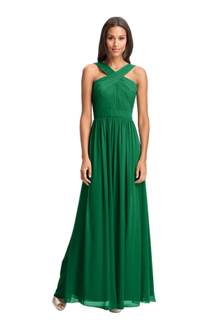 Crisscross Chiffon Gown (Nordstrom Exclusive)