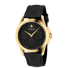 Gucci G Timeless Gold Plated Leather Watch