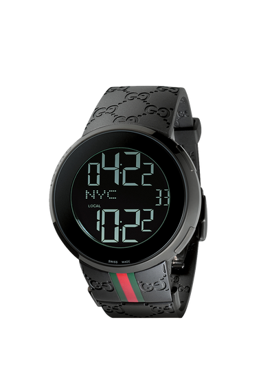Gucci I Gucci Ion Plated Digital Mens Watch