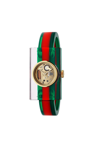 Gucci Plexiglass Fashion Ladies Watch