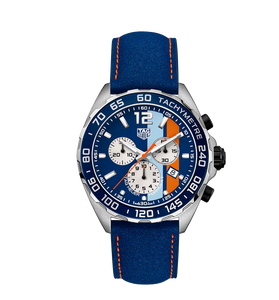 Tag Heuer Formula 1 Gulf Chronograph Special Edition Mens Watch