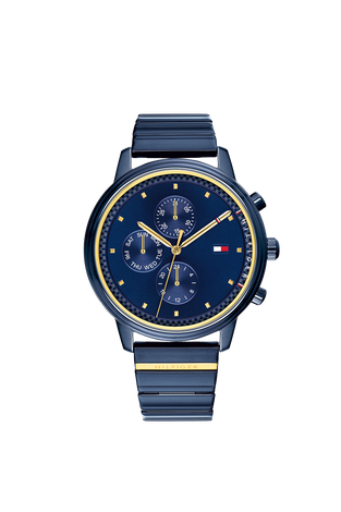 Tommy Hilfiger Blue Ion Plated Ladies Watch